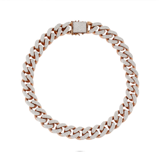 Cuban Chain Diamond Necklace