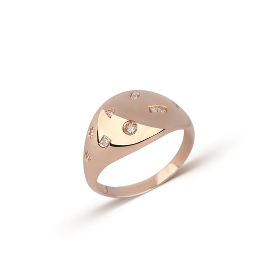 Rose Gold & Diamond Ring | jewellery store | diamond rings