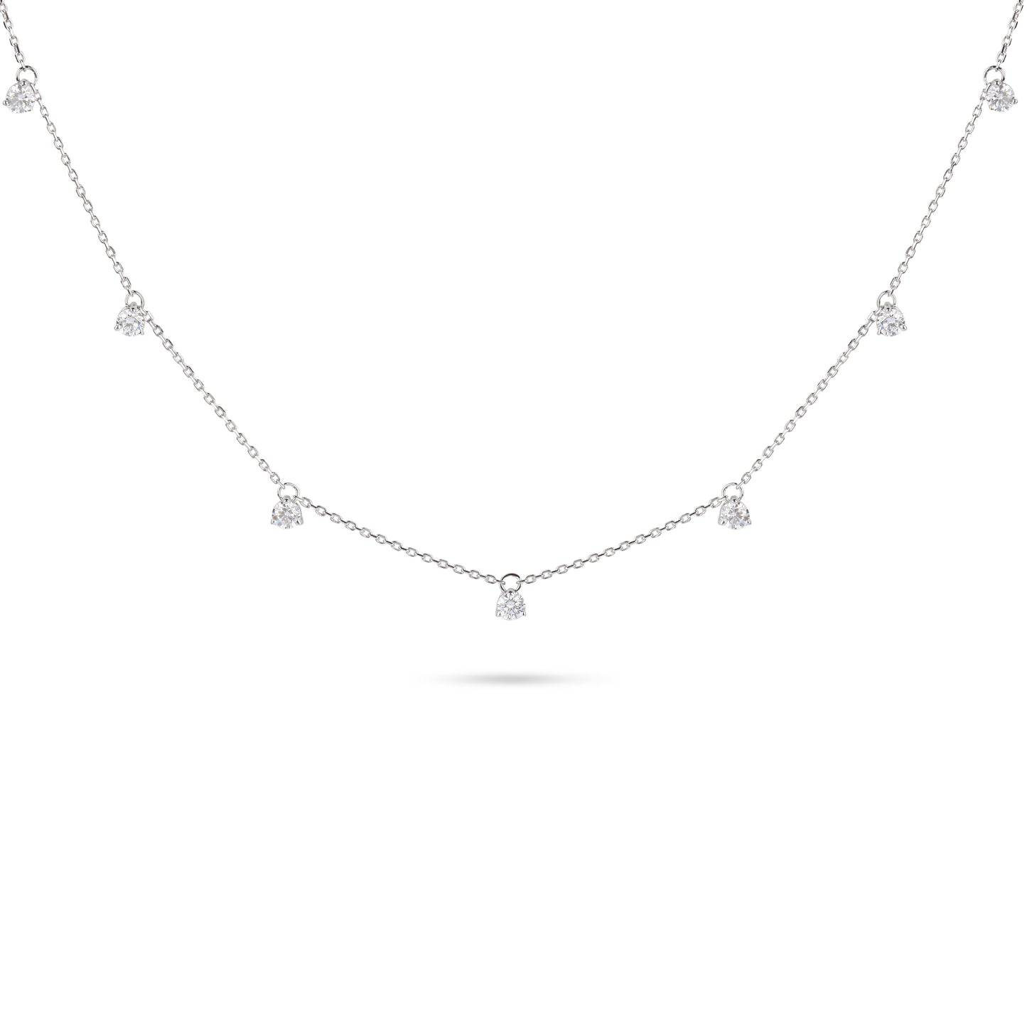 Diamond Charm Necklace | Diamond Necklace | Diamond Necklace Design