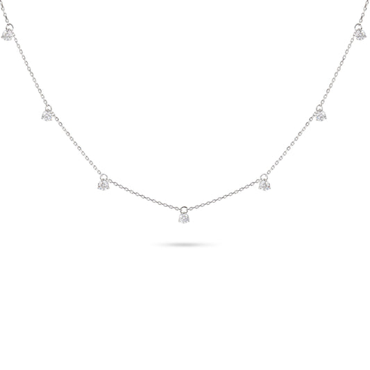 Diamond Charm Necklace | Diamond Necklace | Diamond Necklace Design