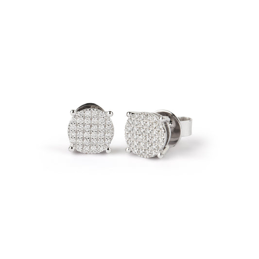 Illusion Diamond Studs | Diamond Earrings Shop