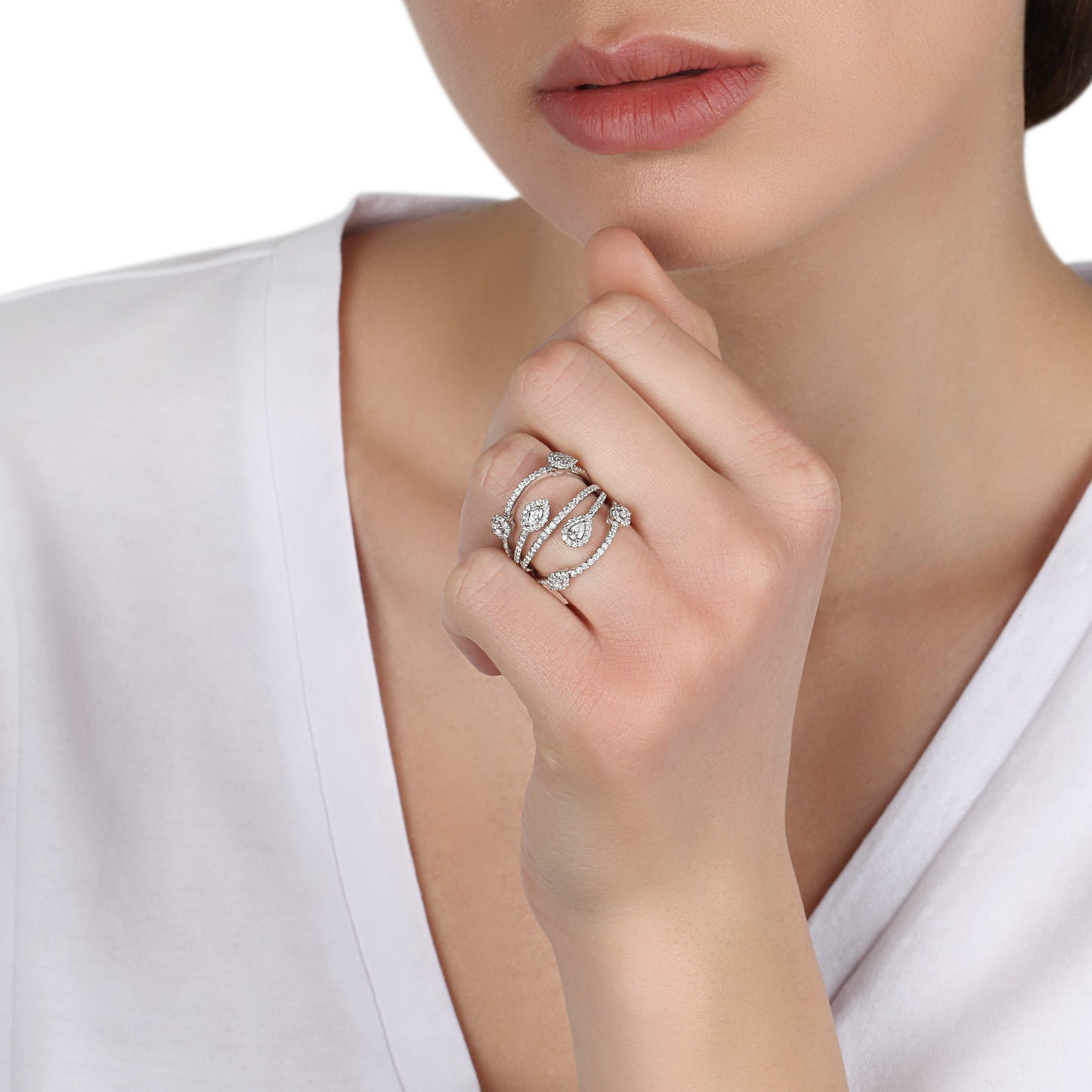 Multi-Band Diamond Ring | best jewelry online | diamond rings