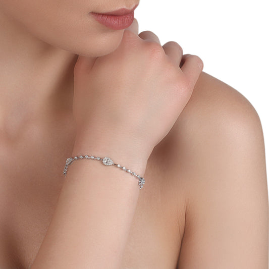 Diamond Link Bracelet | Jewelry online in Bahrain