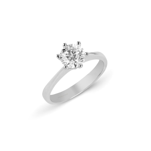 Certified Solitaire Diamond Ring | diamond solitaire ring | engagement rings for women