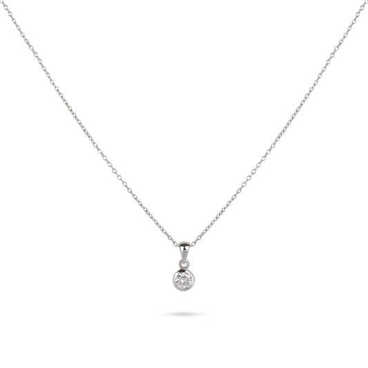 Single Diamond Necklace | Diamond Necklace | Diamond Solitaire Necklace