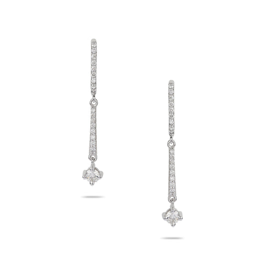 Hanging Diamond Drop Earrings | Jewelry shops