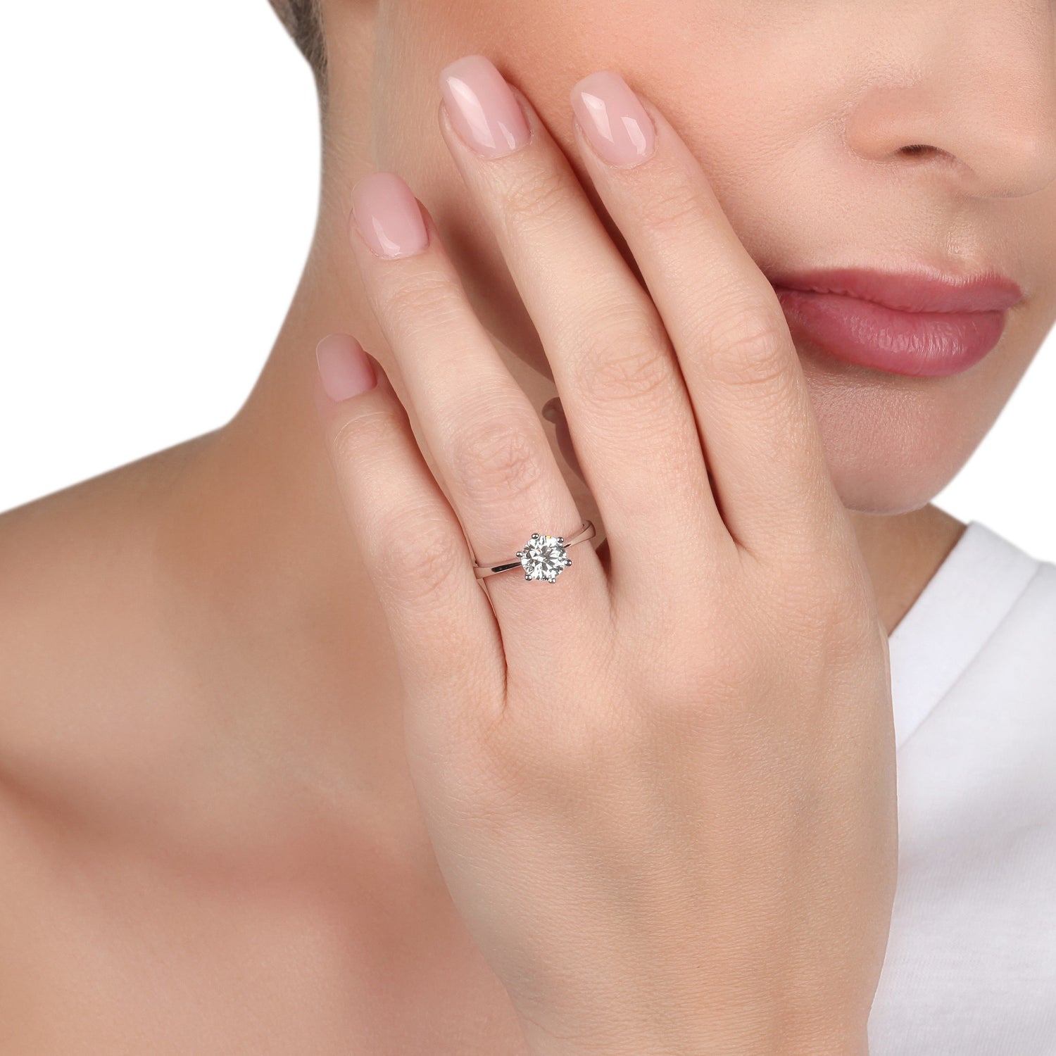Certified Solitaire Diamond Ring | solitaire engagement ring | diamond rings for women