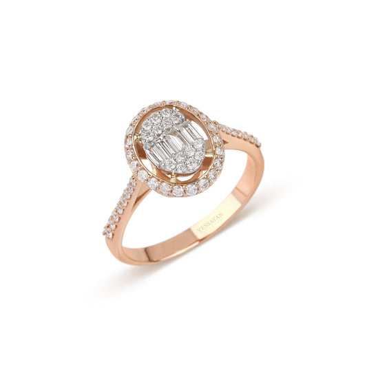 Illusion Baguette Diamond Ring | jewellery store | diamond rings