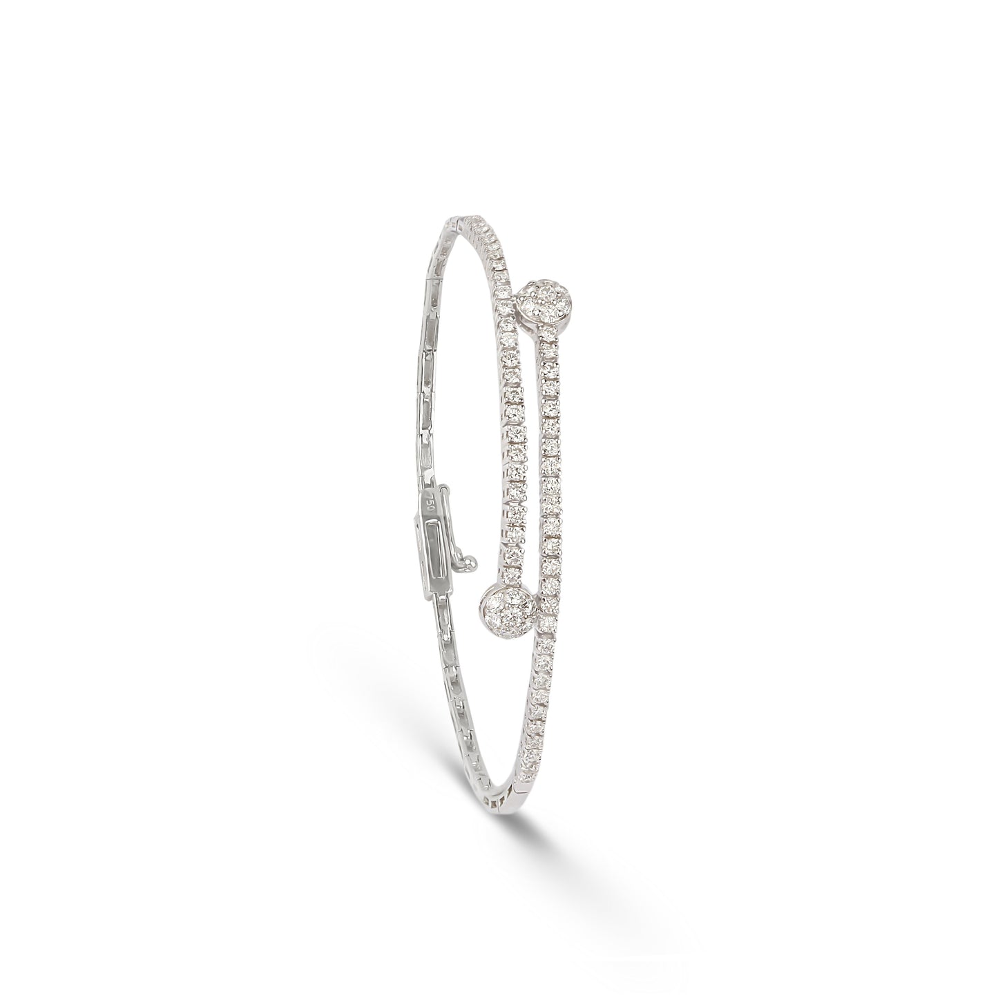 Twist Diamond Tennis Bracelet | best jewelry 