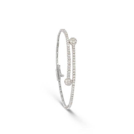 Twist Diamond Tennis Bracelet | best jewelry