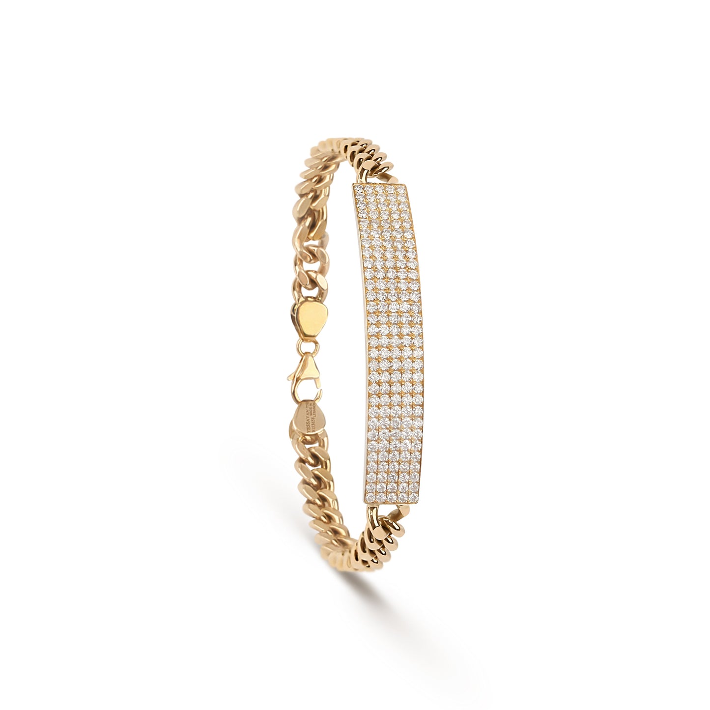 ID Cuban Link Diamond Bracelet | best jewellery stores | diamond bracelet for women