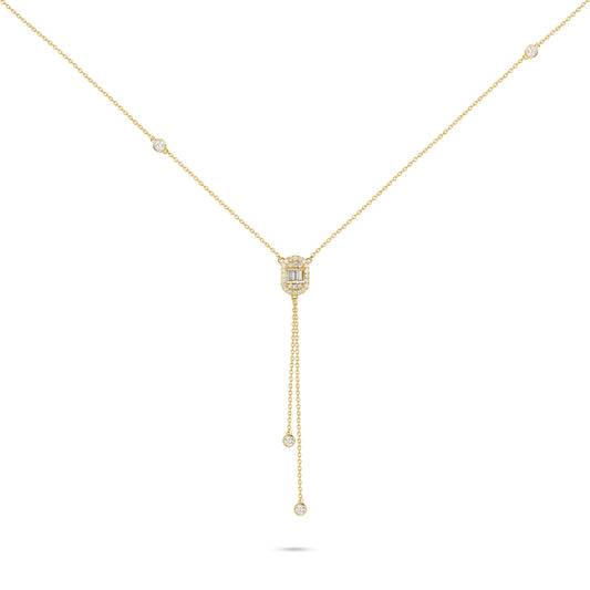 Diamond Lavalier Necklace