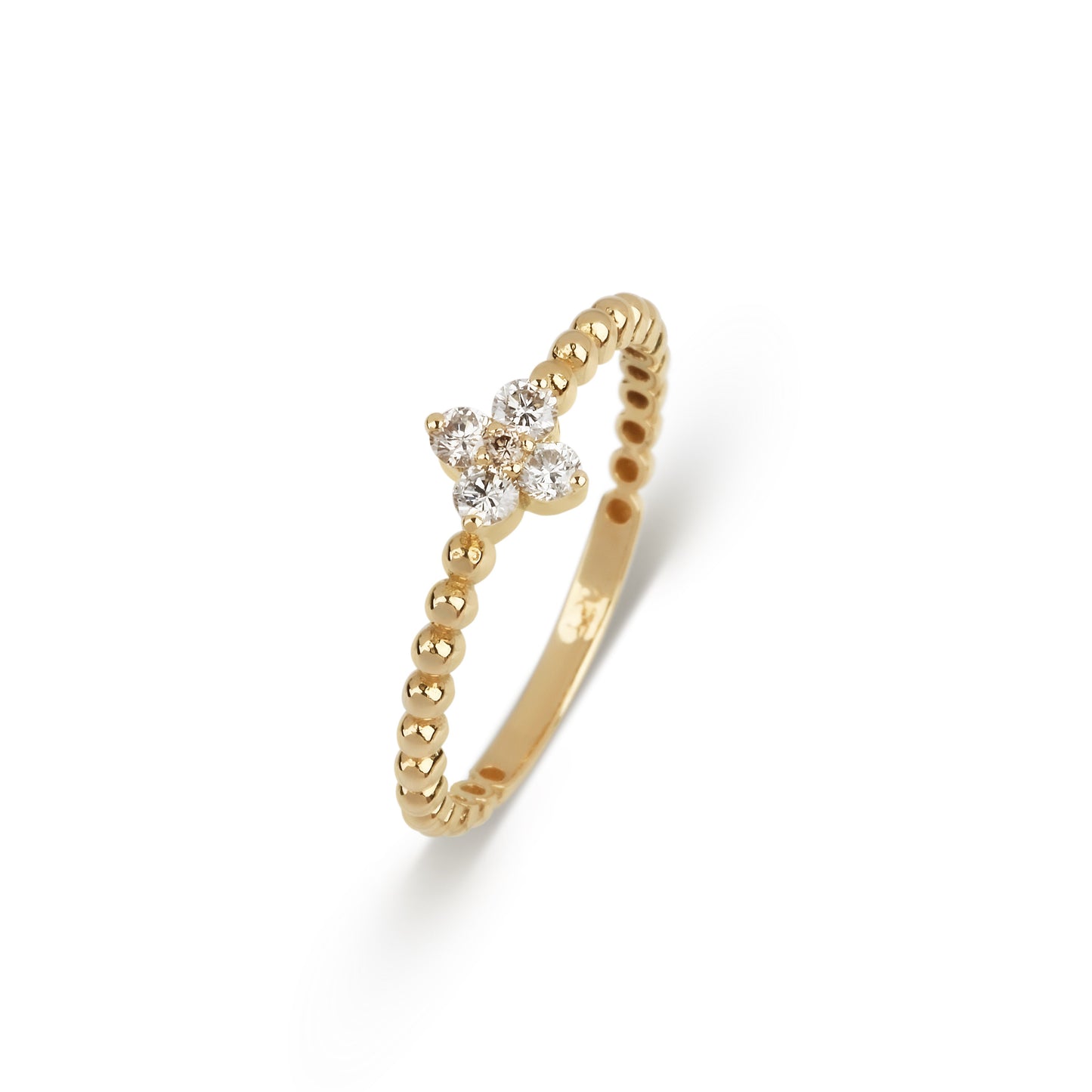Lili Flower Diamonds & Gold Ring | diamond rings | Best places to buy jewelry