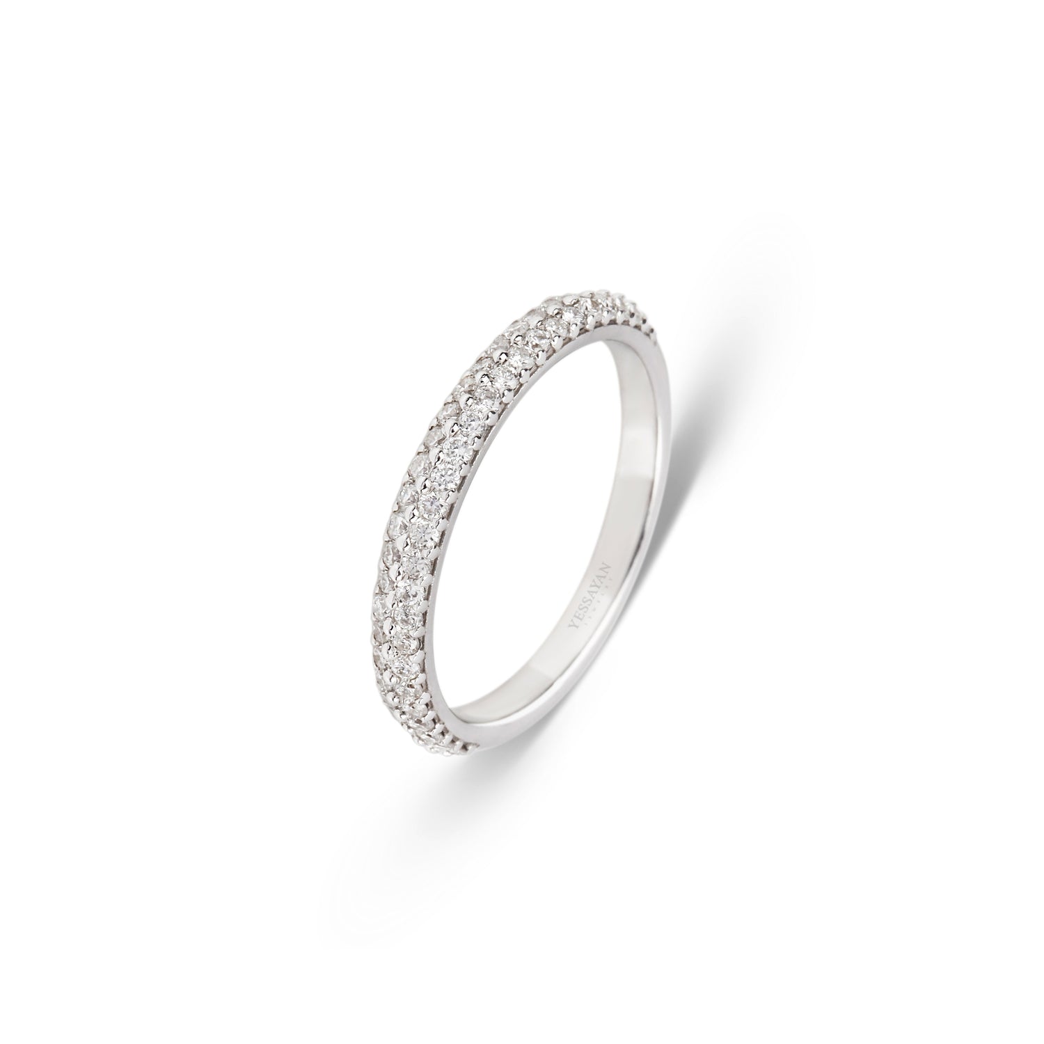 Pave Setting Diamond Ring Band | diamond ring | Wedding ring 