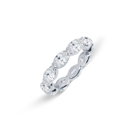 Marquise Cut Eternity Band