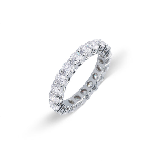 Round Brilliant Cut Eternity Band