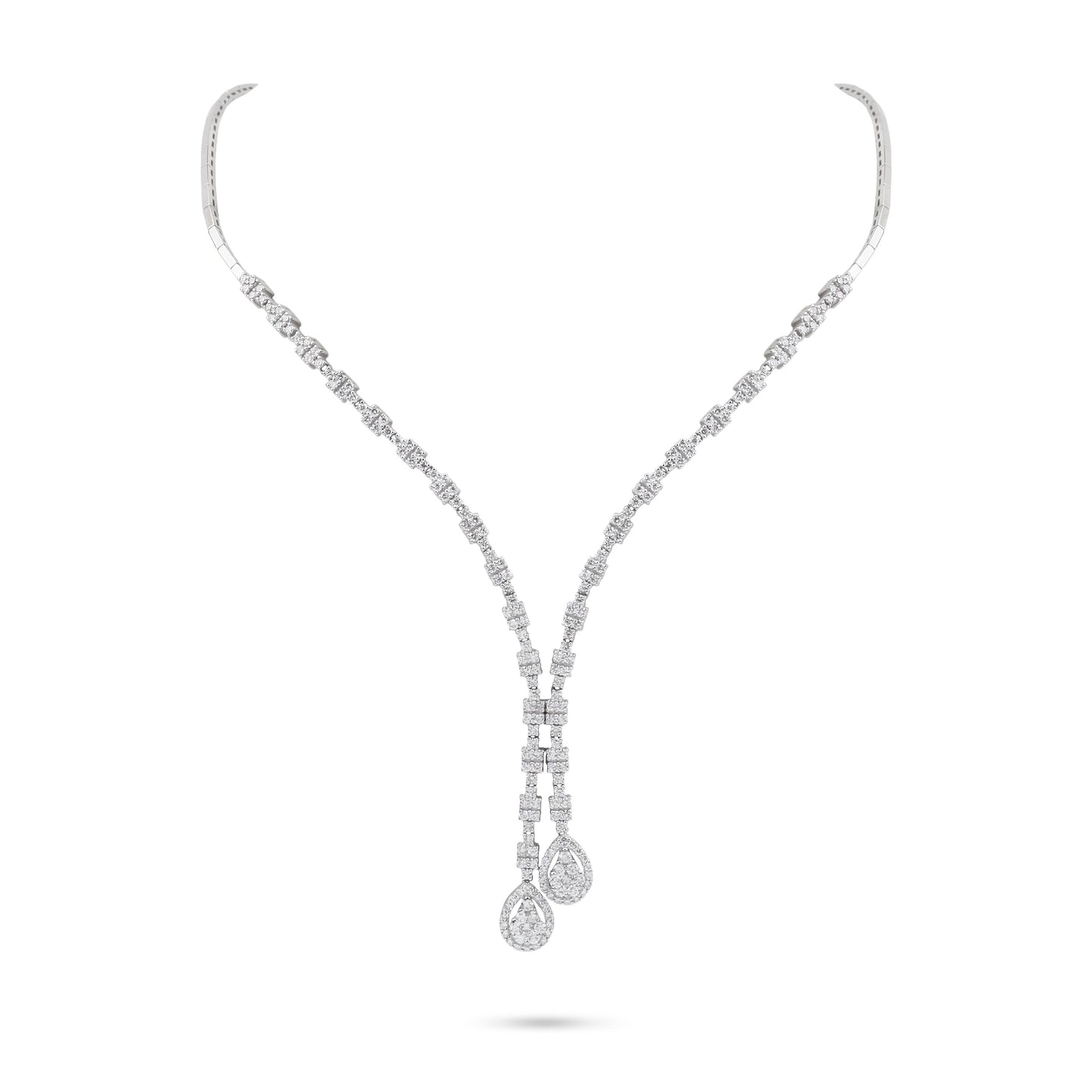 Diamond Lariat Necklace | Diamond Necklace | Jewellery Necklace