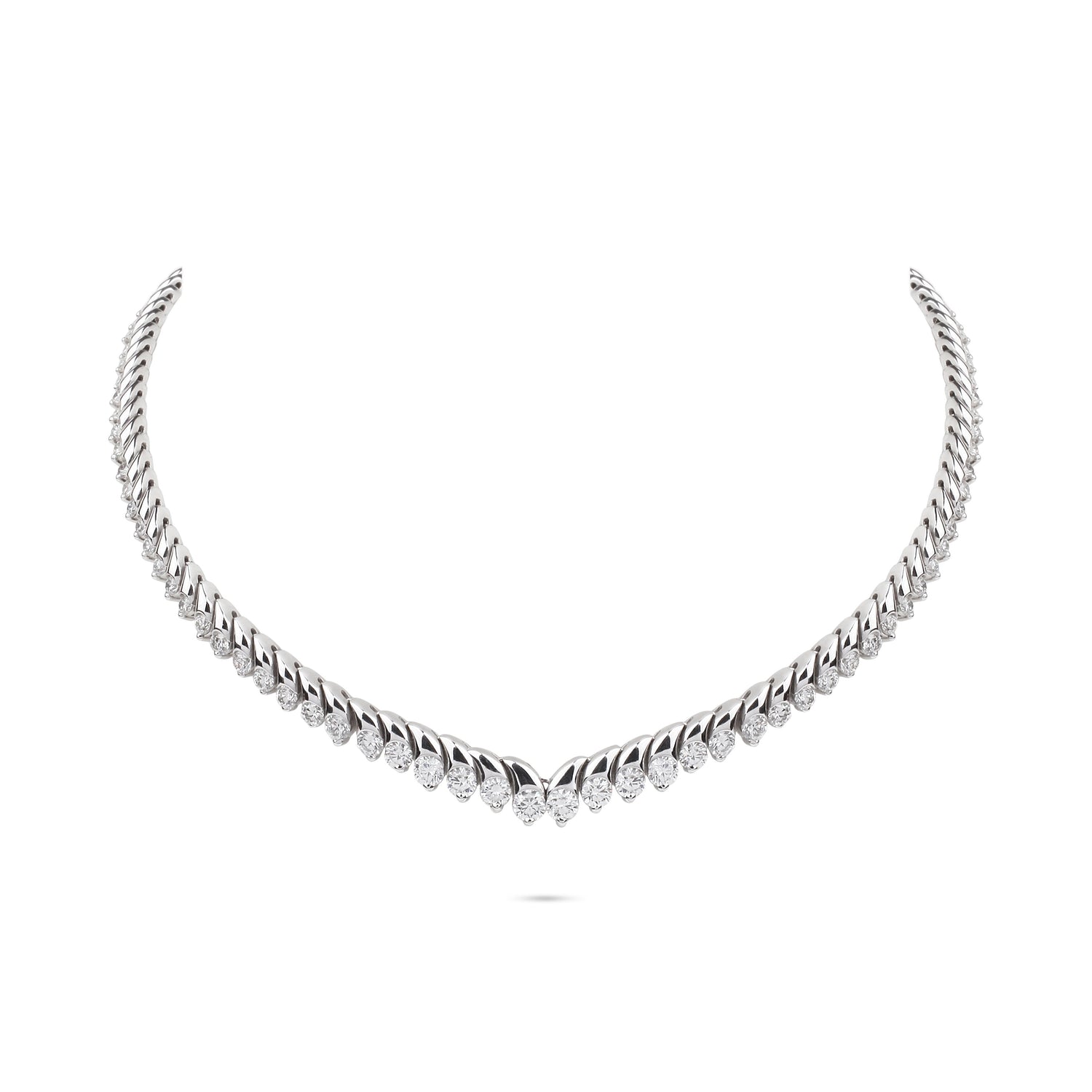 Diamond Tennis Collar Necklace | Buy Diamond Jewellery Online