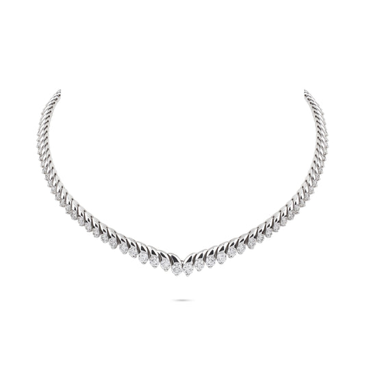 Diamond Tennis Collar Necklace | Buy Diamond Jewellery Online