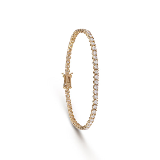 7.44 Carats Diamond Tennis Bracelet