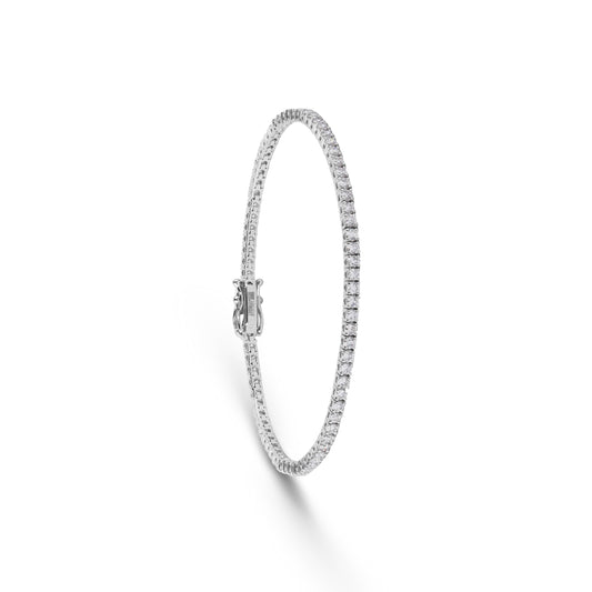 3.40 Carats Diamond Tennis Bracelet