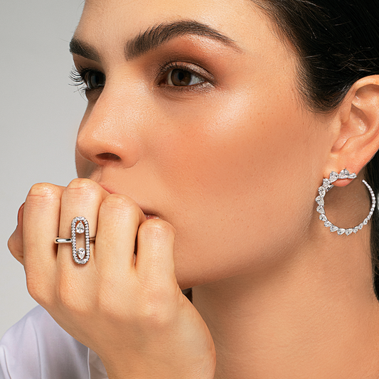 Diamond Slider Ring | best jewellery stores | diamond rings