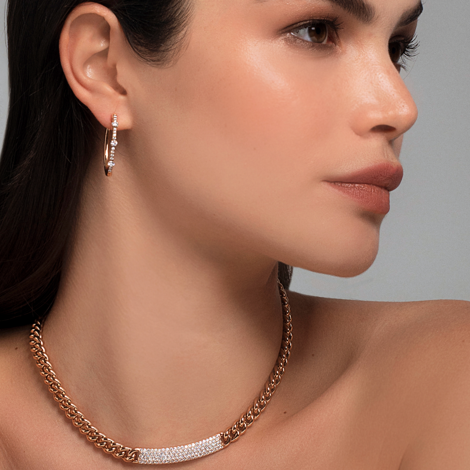Diamond Hoop Earrings | store jewellery