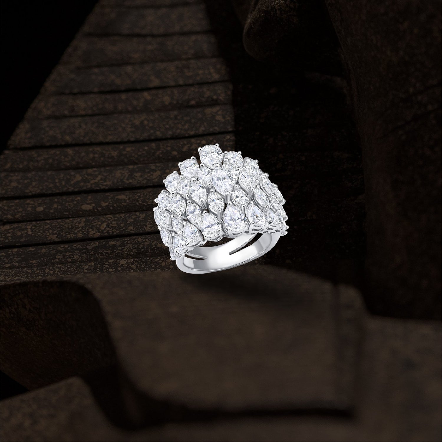 Diamond ring price in KSA  | Bridal Jewelry in Dubai