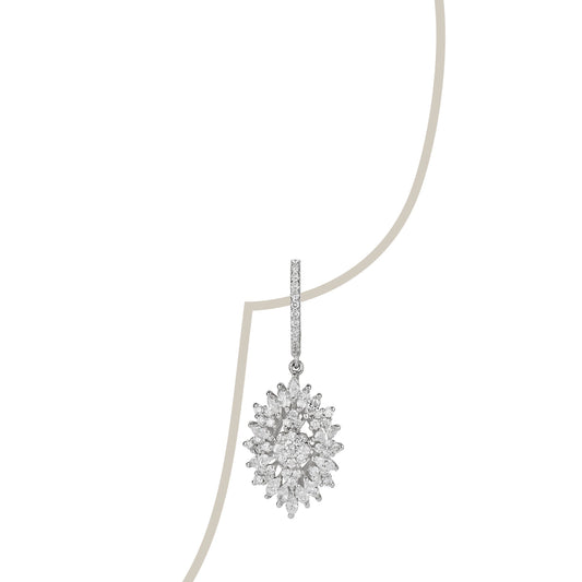 Illusion Diamond Drop Earrings | best jewelry online