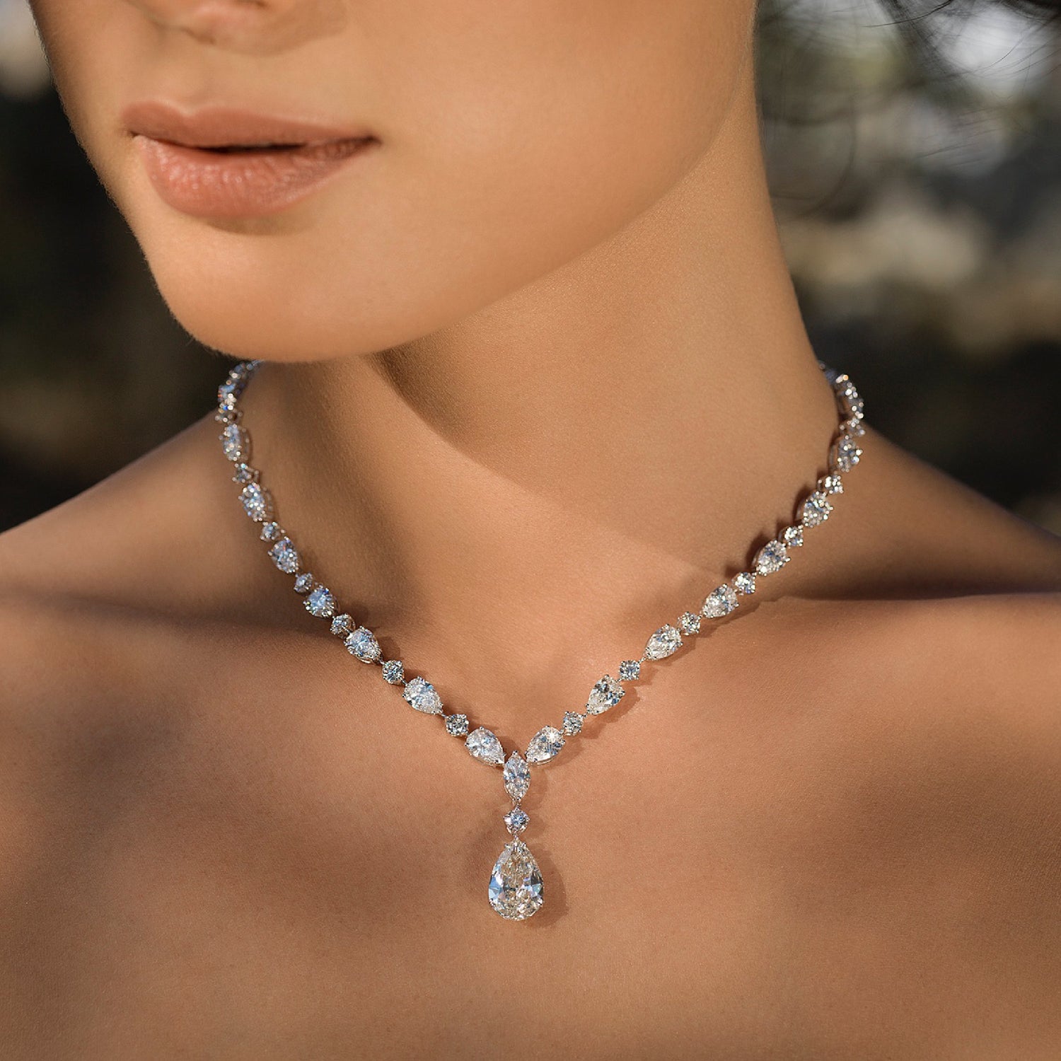 Buy Diamond Solitaire Necklace Online