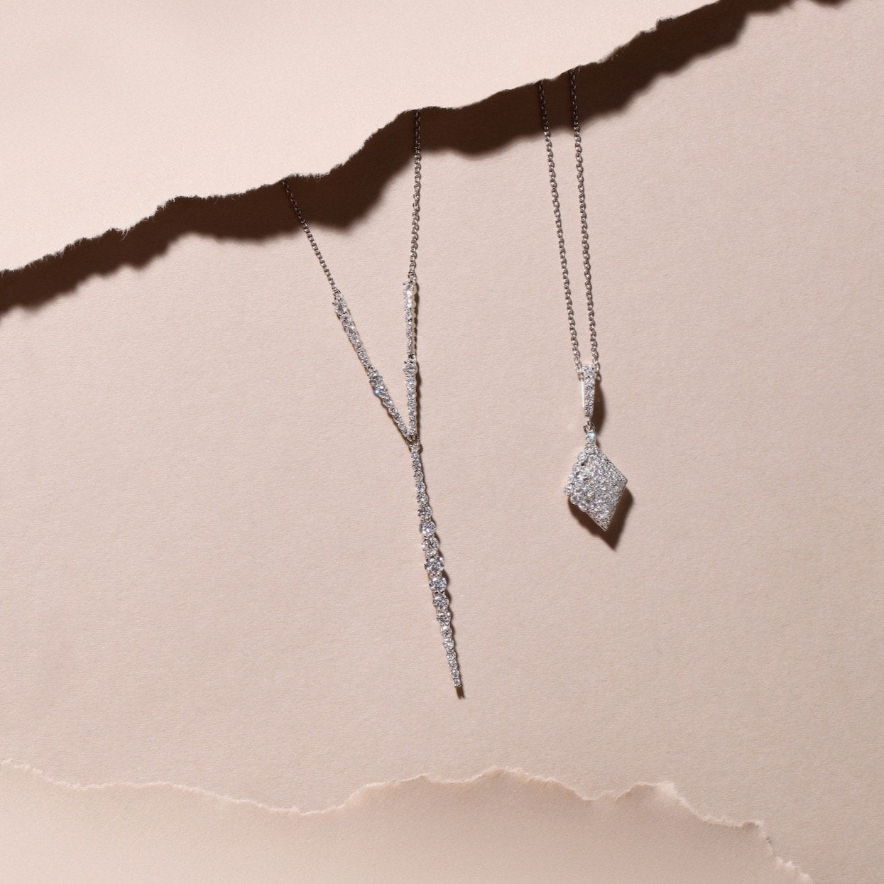Diamond Pave Necklace | Diamond Necklace | Necklaces For Women