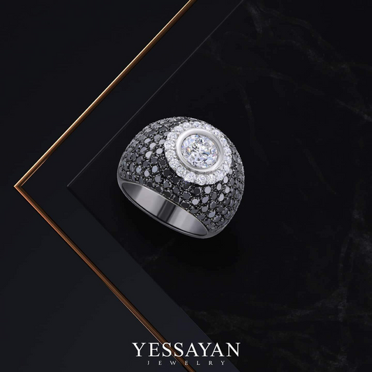 Black Diamond Solitaire | Diamond Ring | Diamond Solitaire Ring