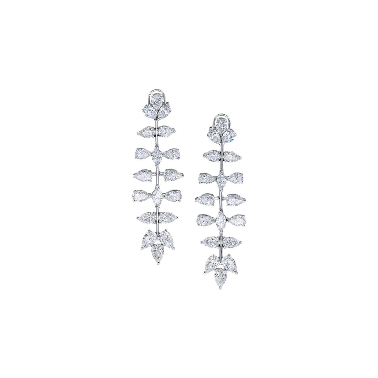 Pear Drop Diamond Earrings | Jewellery store 