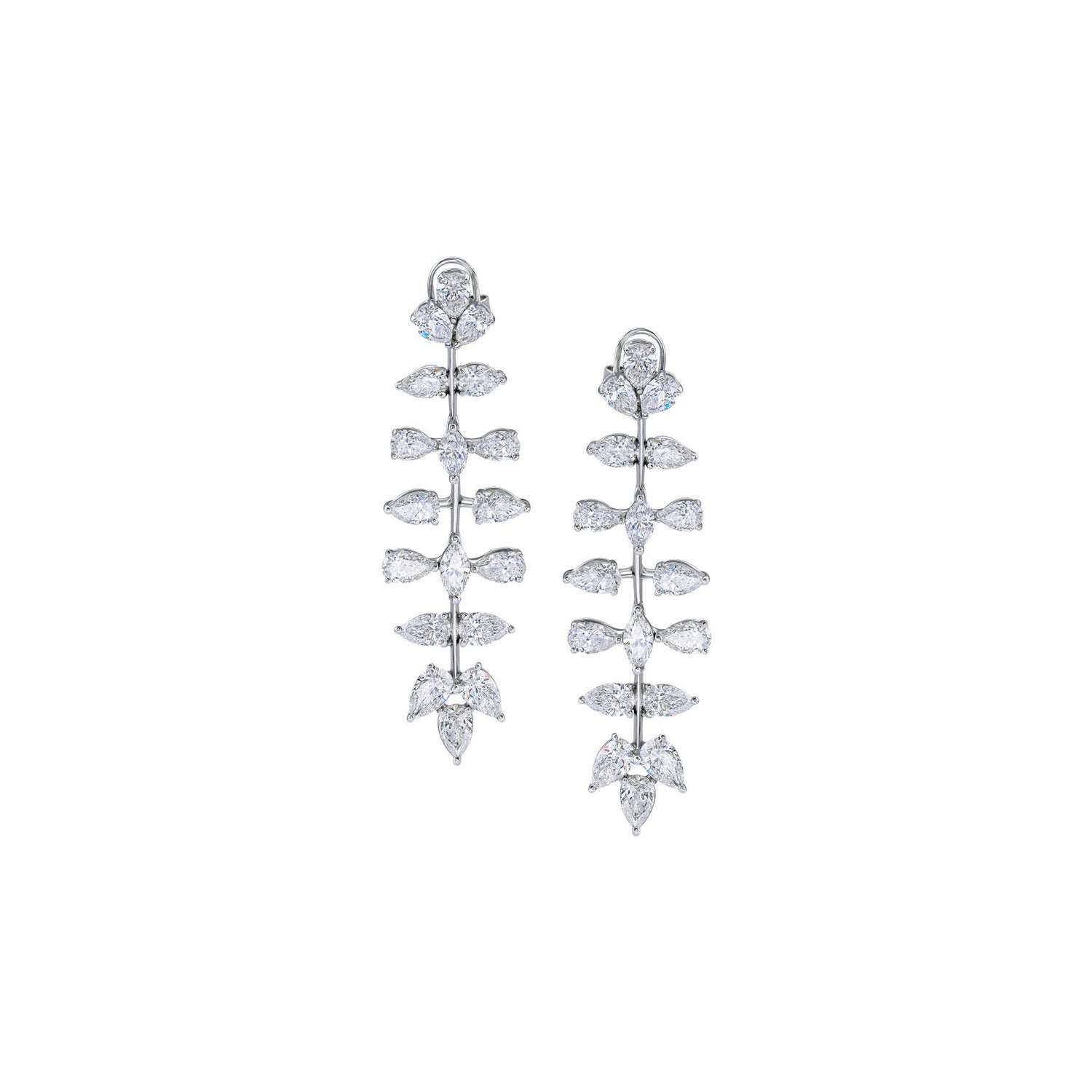Pear Drop Diamond Earrings | Jewellery store 