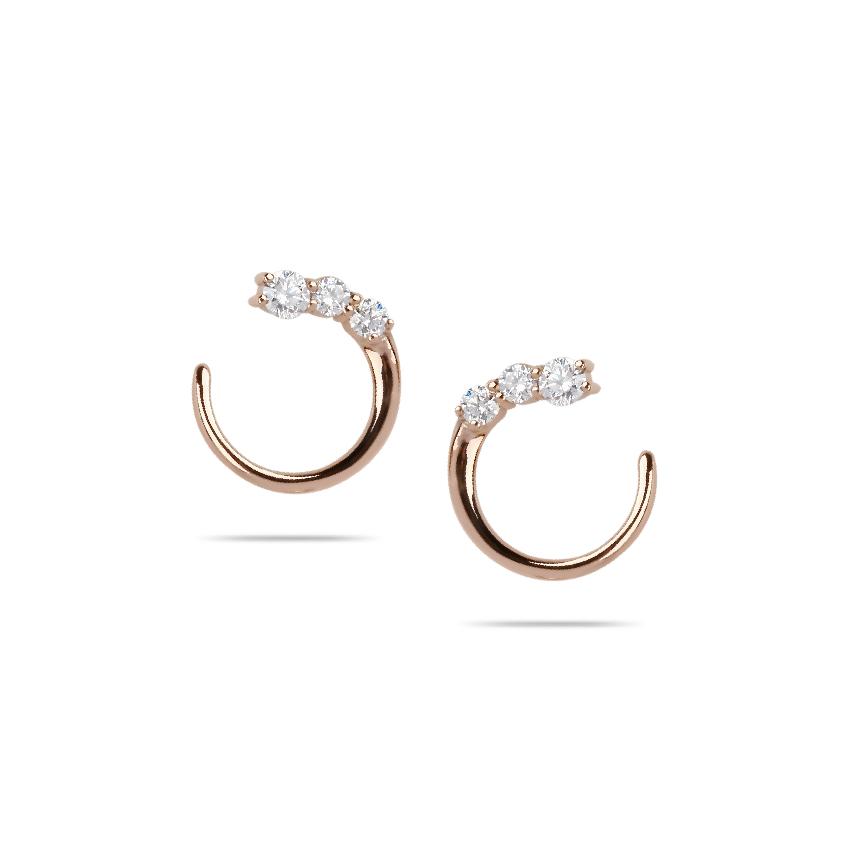 Diamond Hoop Earrings | Jewelry shops 